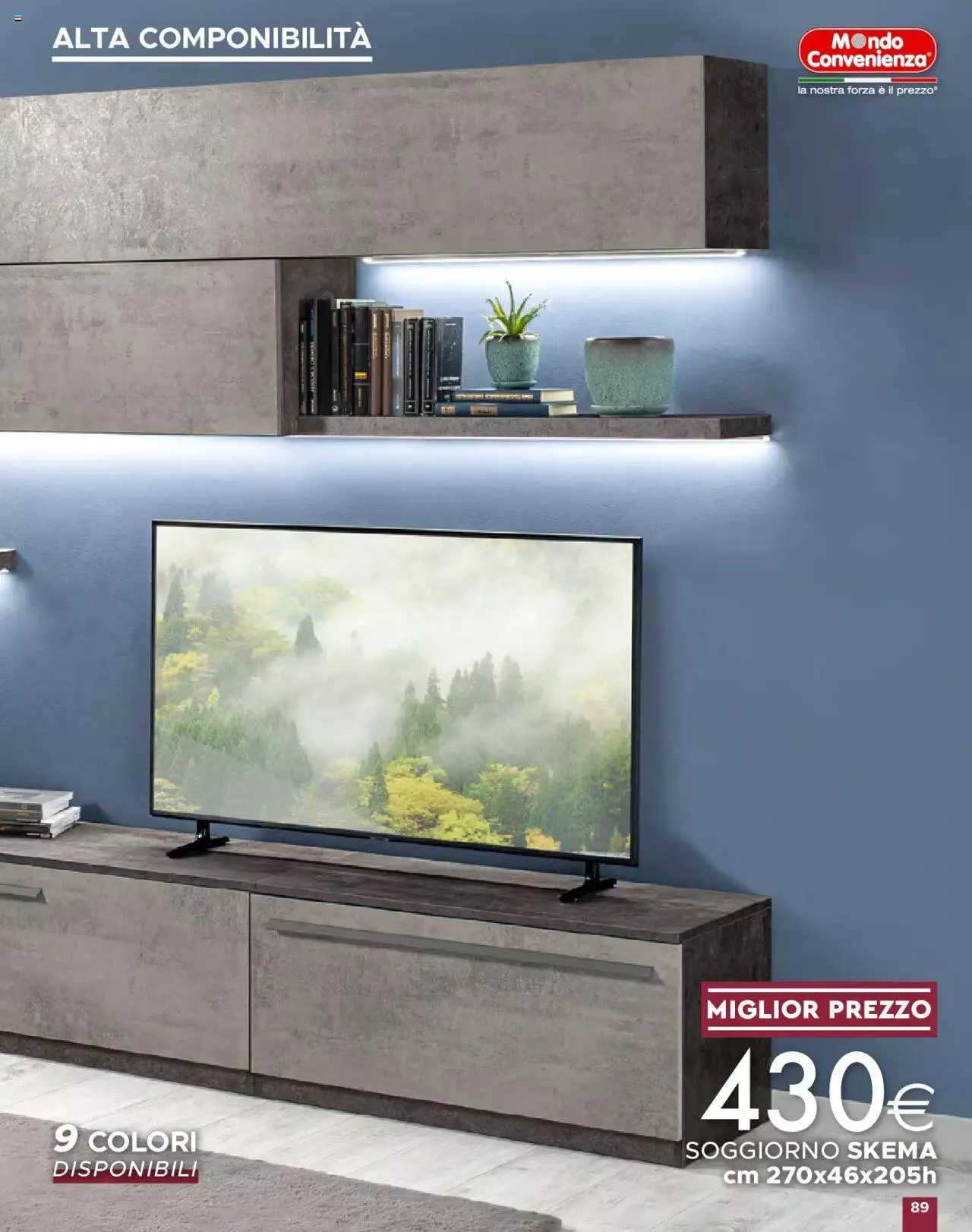 Volantino Mondo Convenienza da 1 ottobre a 31 dicembre di 2023 - Pagina del volantino 91