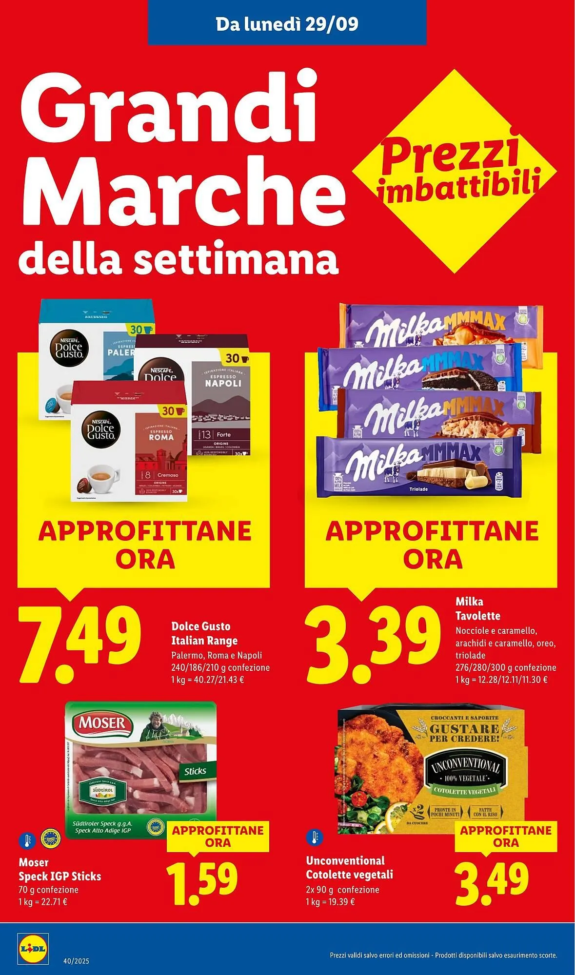 Volantino Lidl da 29 settembre a 5 ottobre di 2025 - Pagina del volantino 20