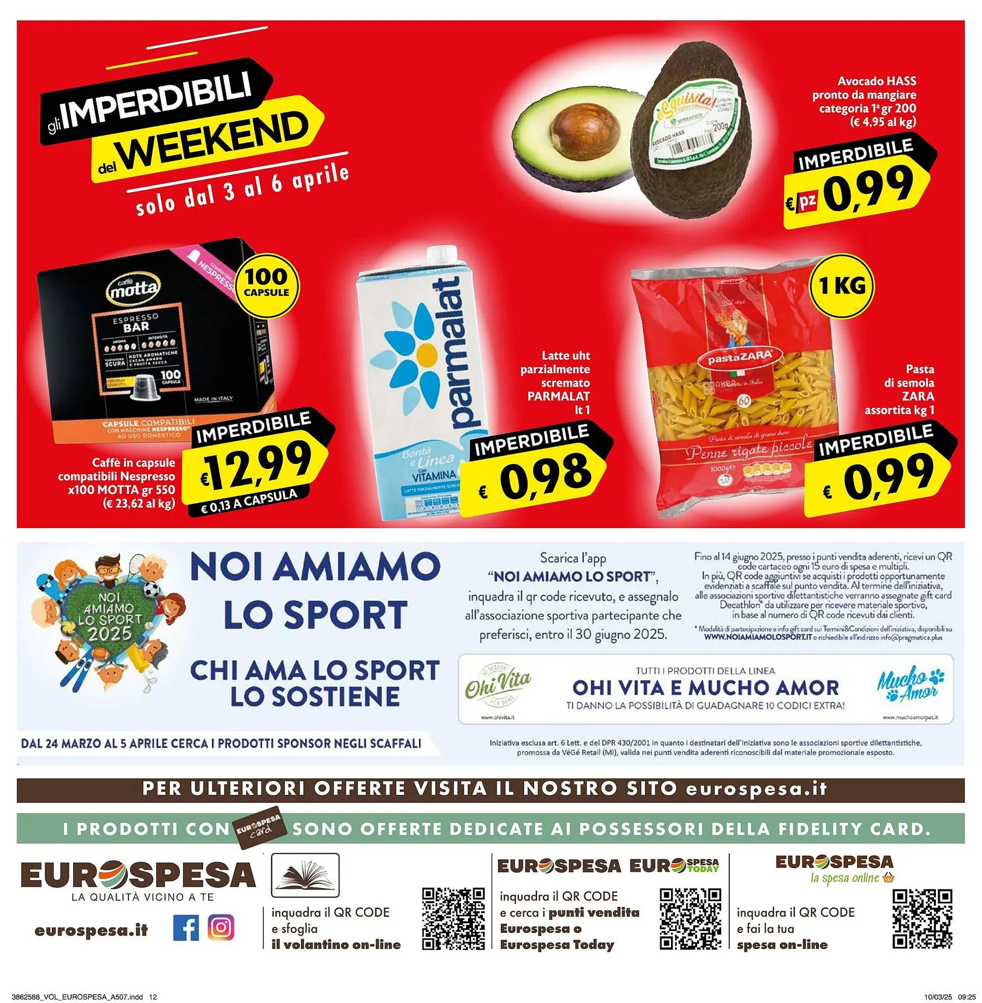 Volantino Eurospesa da 27 marzo a 9 aprile di 2025 - Pagina del volantino 12