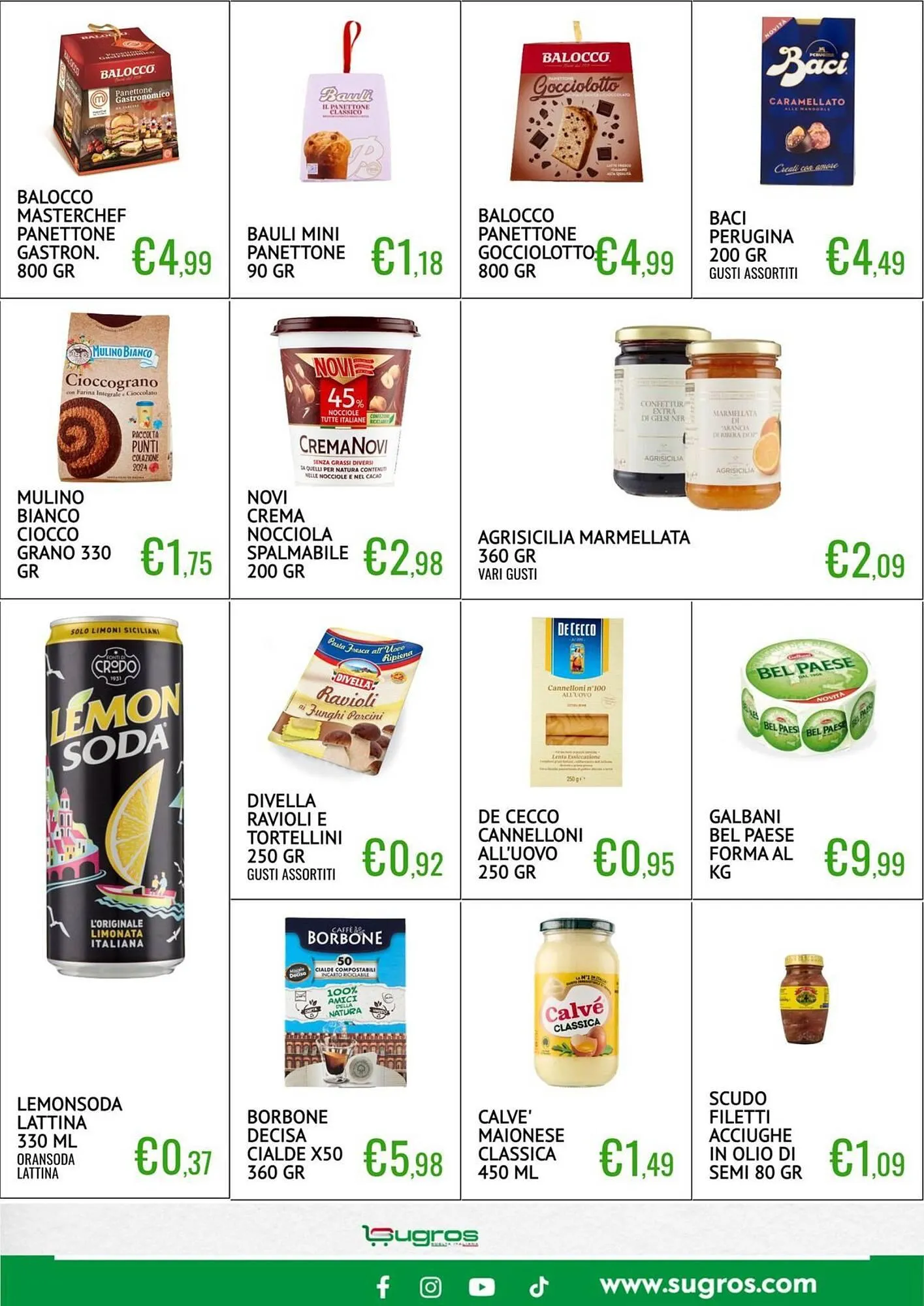 Volantino Sugros da 14 dicembre a 4 gennaio di 2026 - Pagina del volantino 36