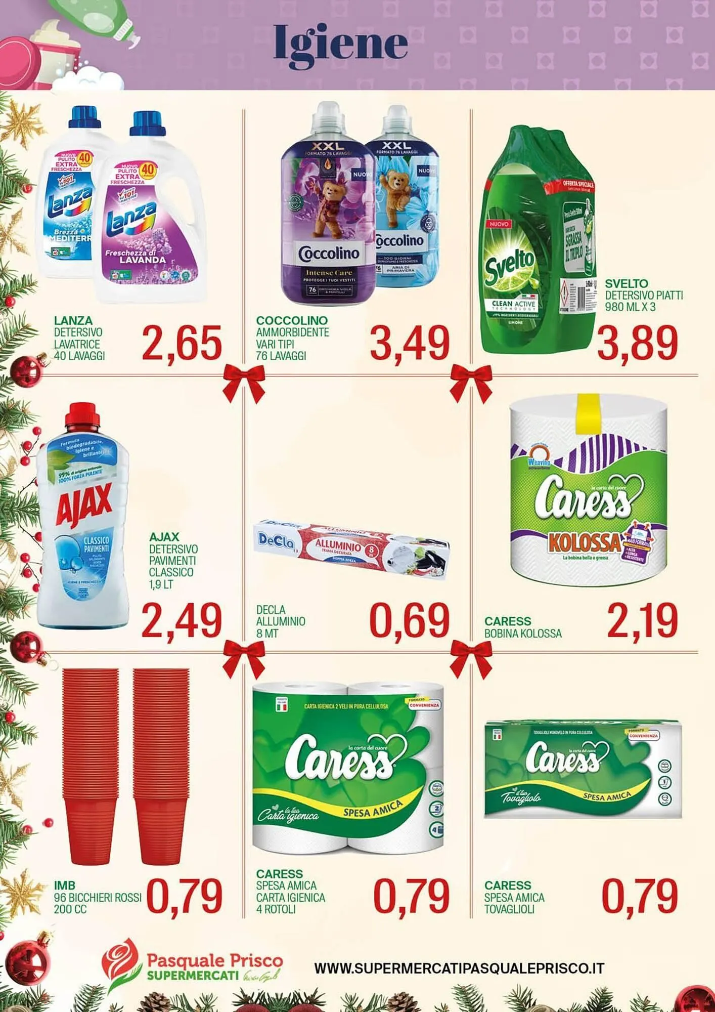 Volantino Supermercati Pasquale Prisco da 10 dicembre a 29 dicembre di 2024 - Pagina del volantino 28
