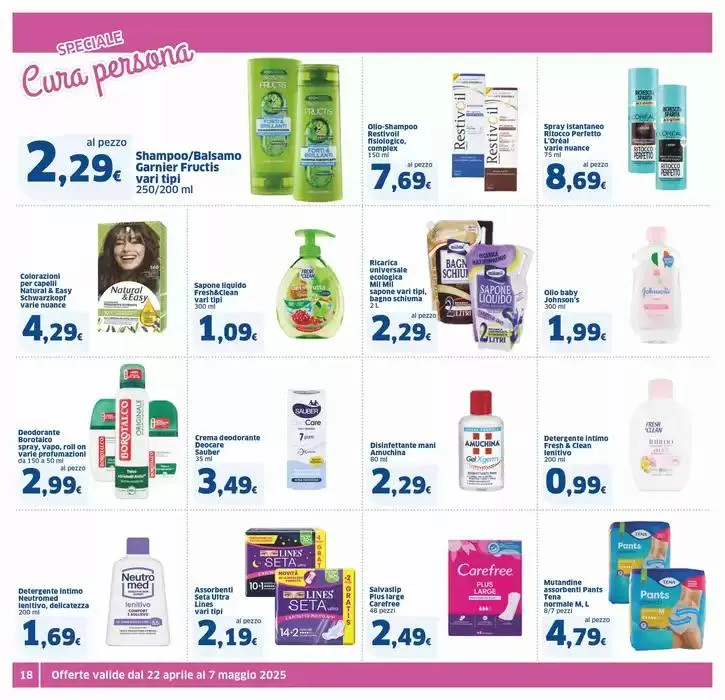 Sconti che volano alto, Superstore da 22 aprile a 7 maggio di 2025 - Pagina del volantino 18