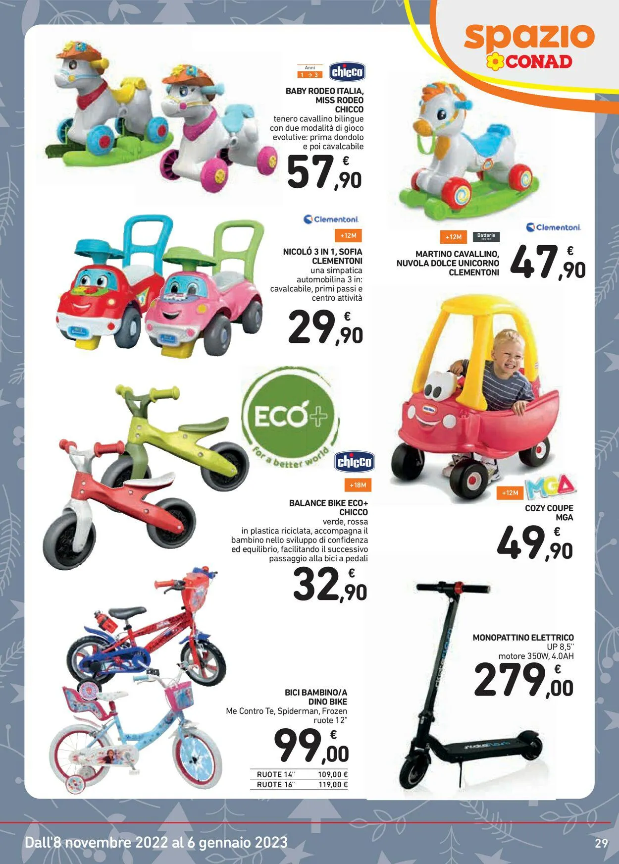 Conad Volantino attuale da 22 gennaio a 6 gennaio di 2025 - Pagina del volantino 29