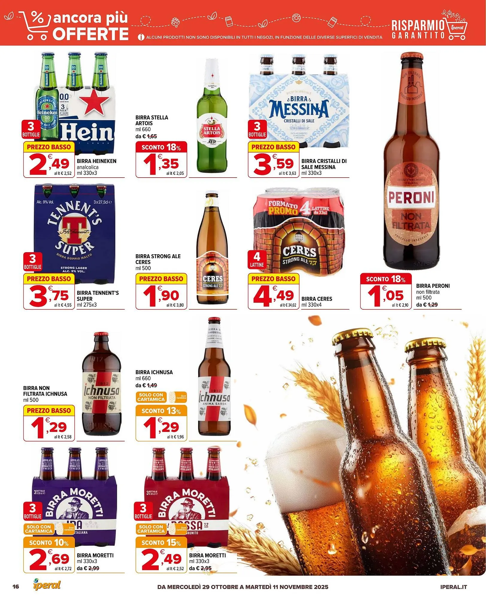 Volantino Iperal da 29 ottobre a 11 novembre di 2025 - Pagina del volantino 16