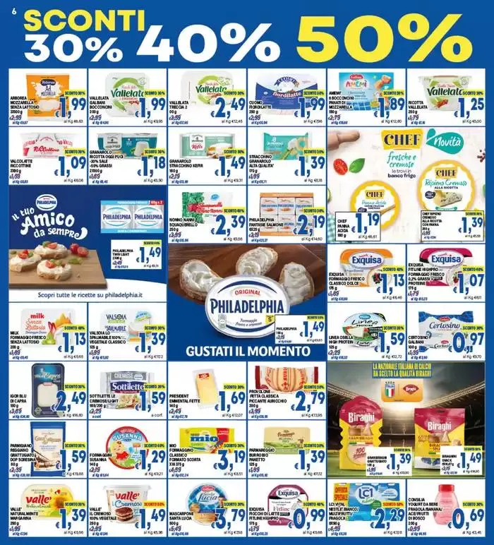 SCONTI 30% 40% 50% da 23 ottobre a 31 ottobre di 2024 - Pagina del volantino 6