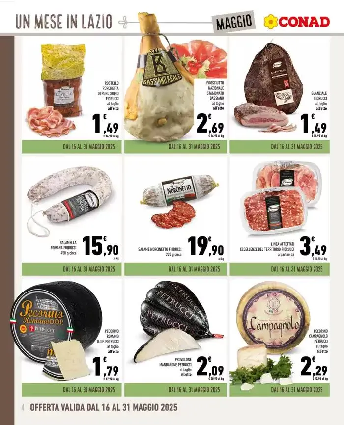 Un Mese in Lazio da 30 aprile a 31 maggio di 2025 - Pagina del volantino 4