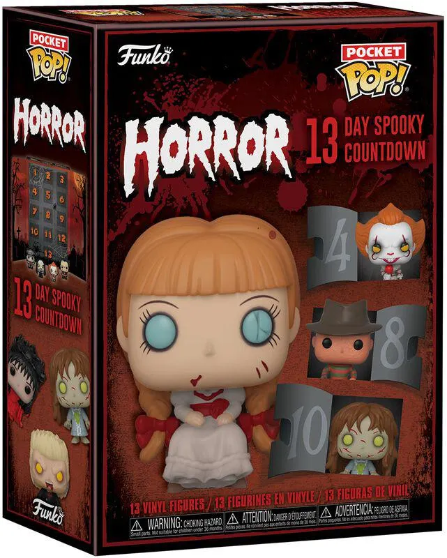 Horror 13-day spooky countdown calendar Funko | Calendario dell'avvento | Funko