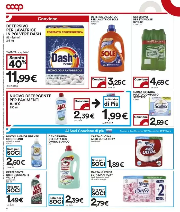 Offerte TOP da 15 maggio a 28 maggio di 2025 - Pagina del volantino 16