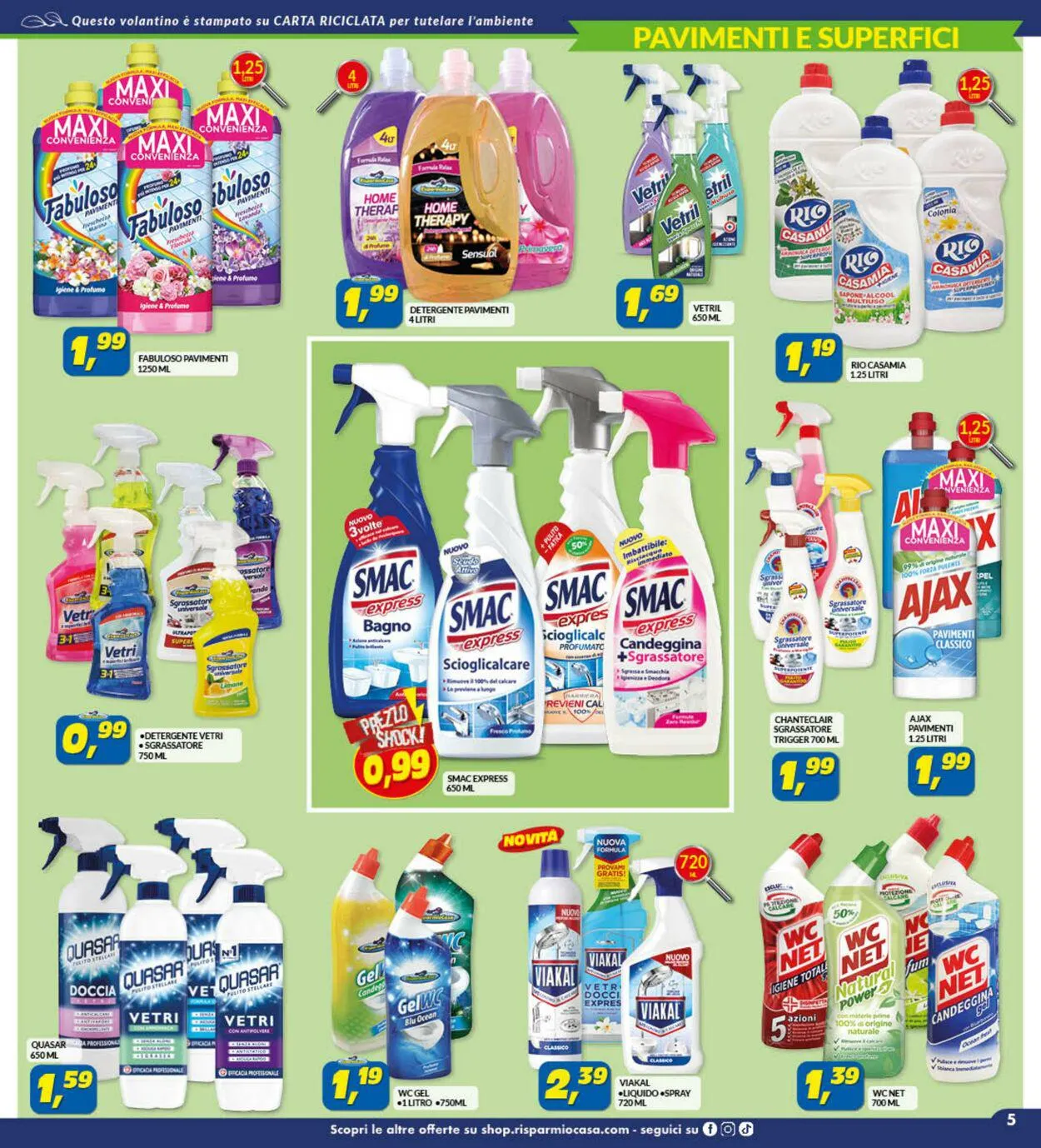 Risparmio Casa Volantino attuale da 28 ottobre a 11 novembre di 2023 - Pagina del volantino 5