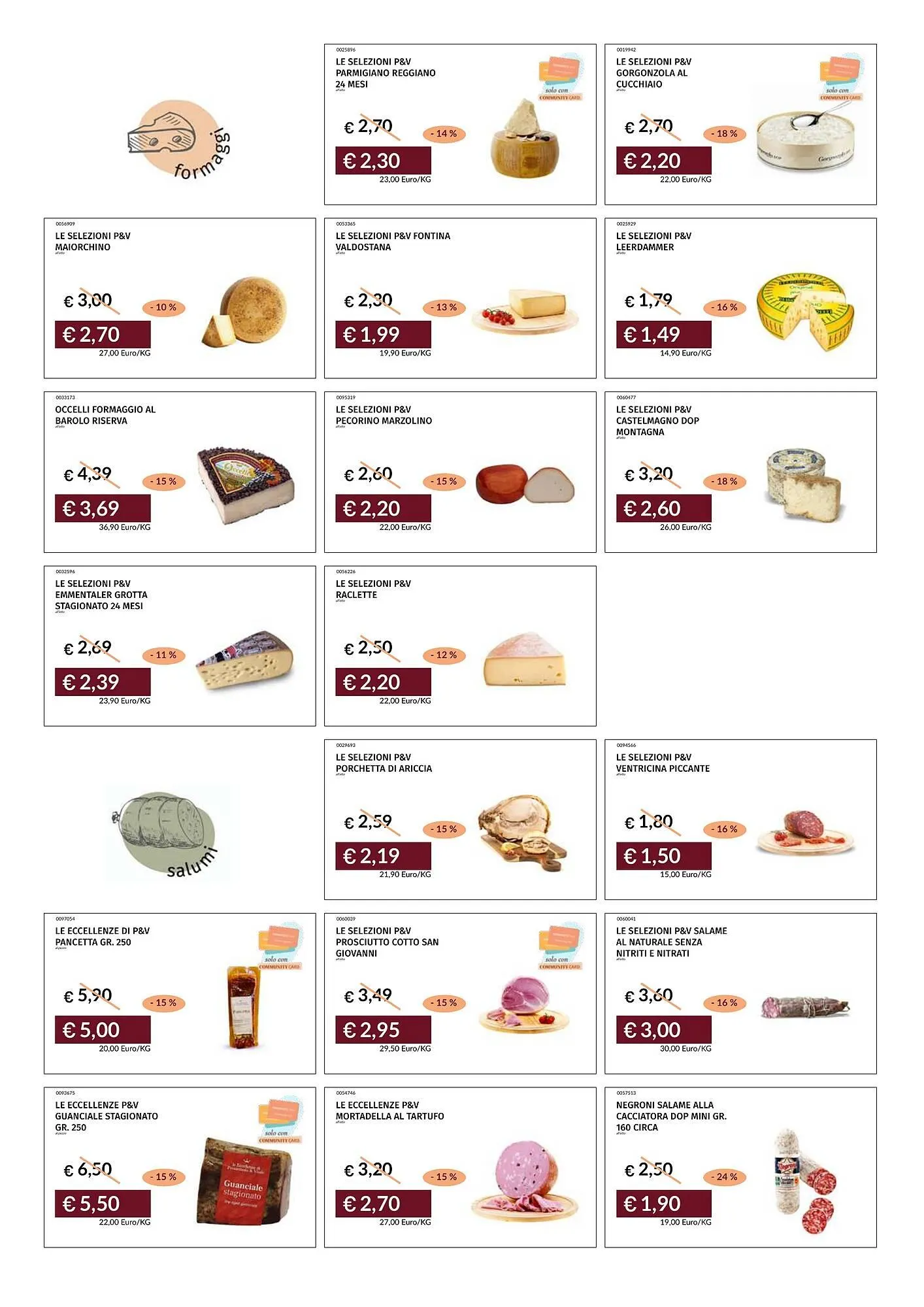 Volantino Prezzemolo e Vitale da 29 novembre a 8 dicembre di 2025 - Pagina del volantino 12