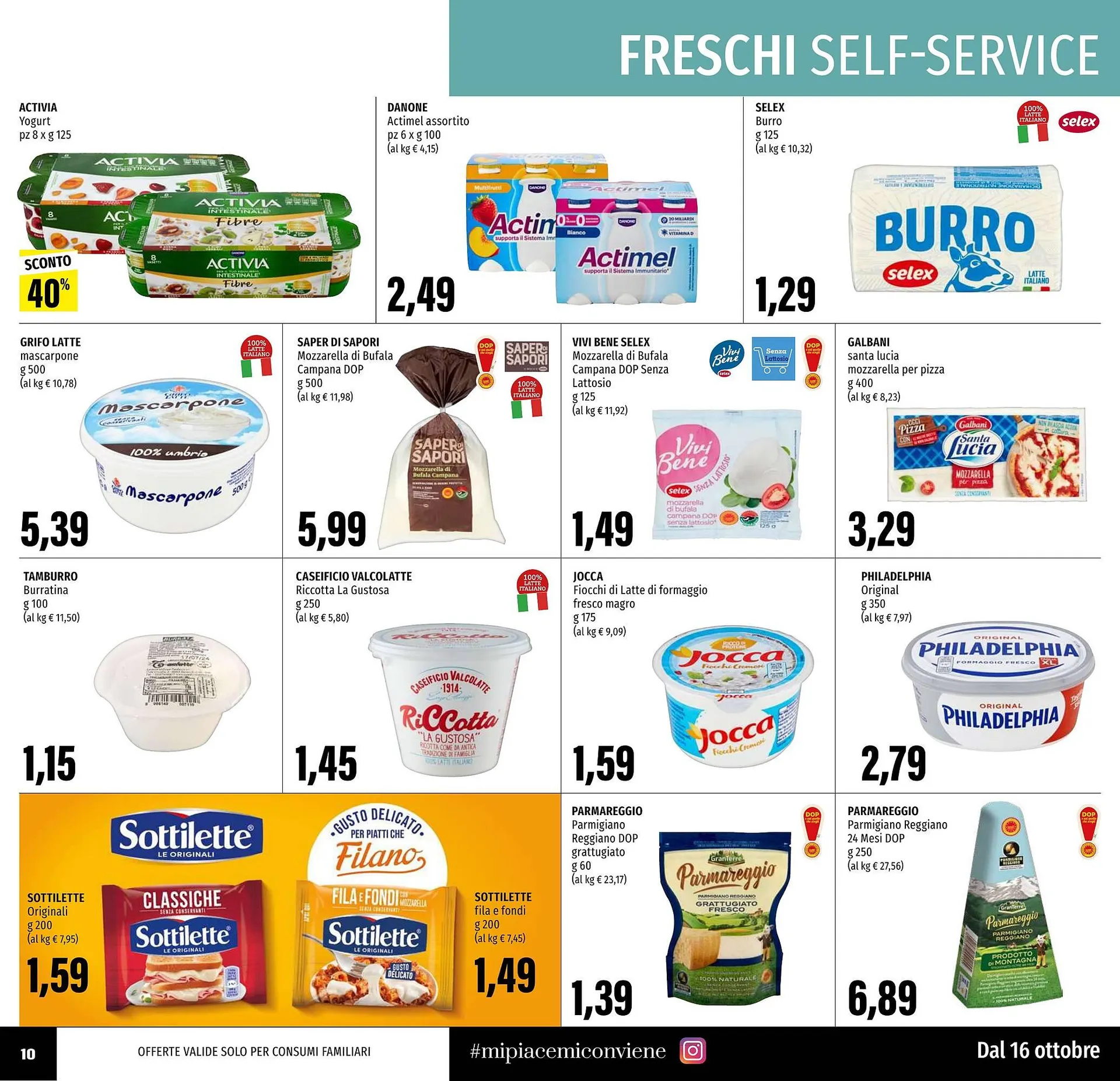 Volantino Emi Supermercati da 16 ottobre a 29 ottobre di 2025 - Pagina del volantino 10