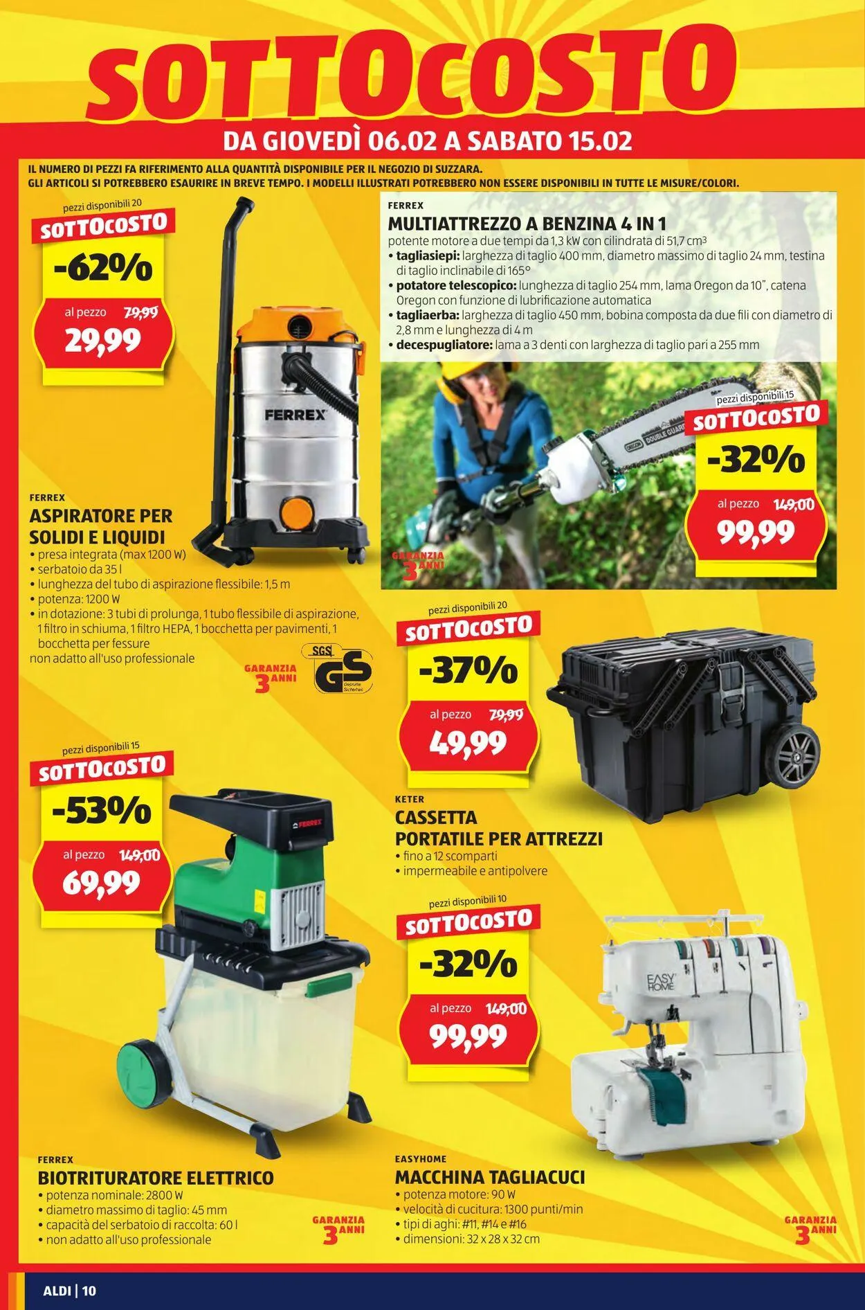 Aldi Volantino attuale da 2 febbraio a 16 febbraio di 2025 - Pagina del volantino 10