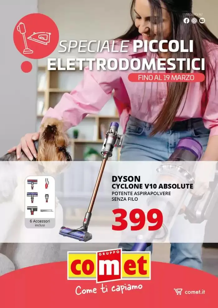 Speciale Piccoli Elettrodomestici  da 7 marzo a 19 marzo di 2025 - Pagina del volantino 1