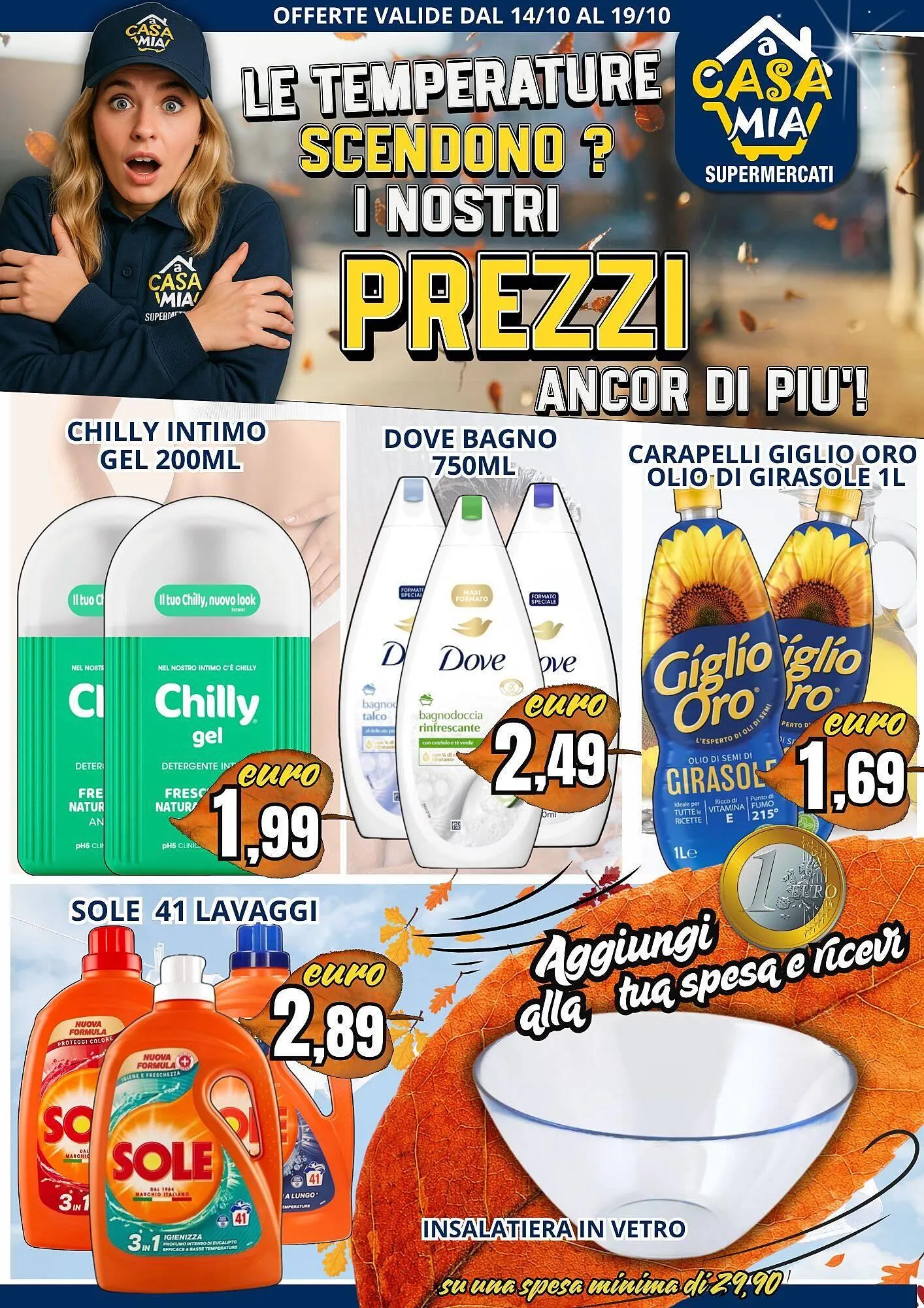 Volantino A Casa Mia da 14 ottobre a 19 ottobre di 2025 - Pagina del volantino 1