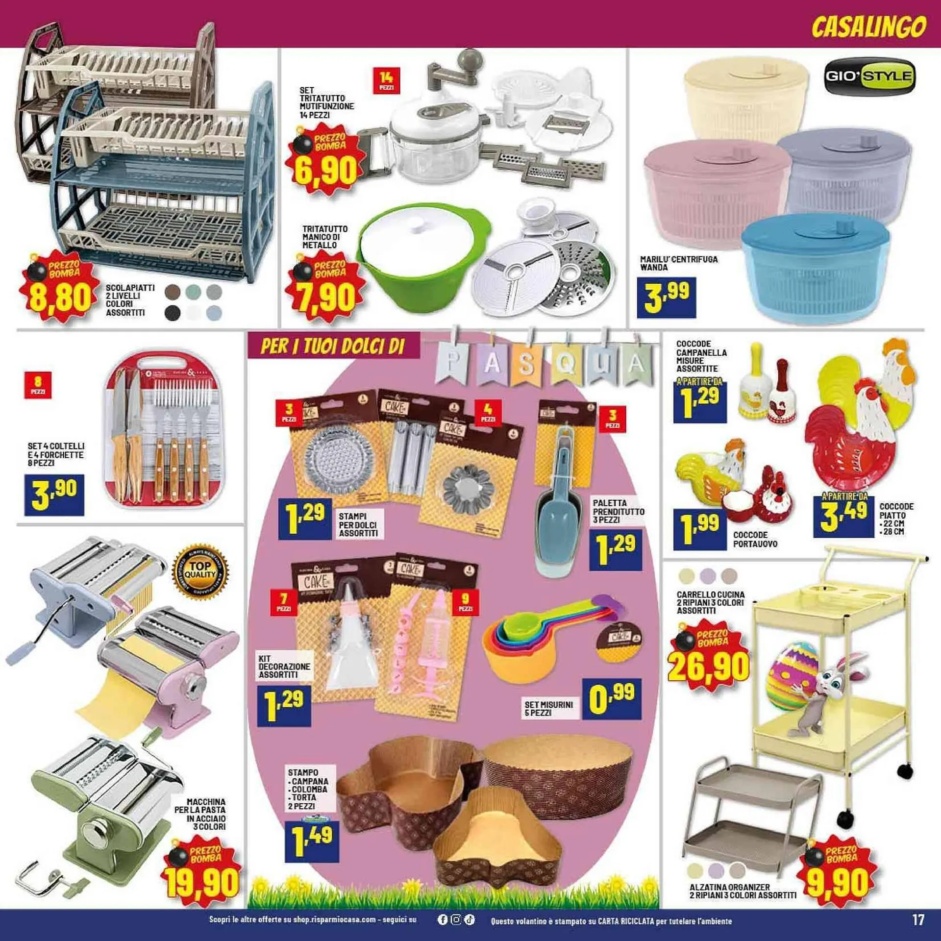 Volantino Risparmio Casa da 26 marzo a 11 aprile di 2026 - Pagina del volantino 17