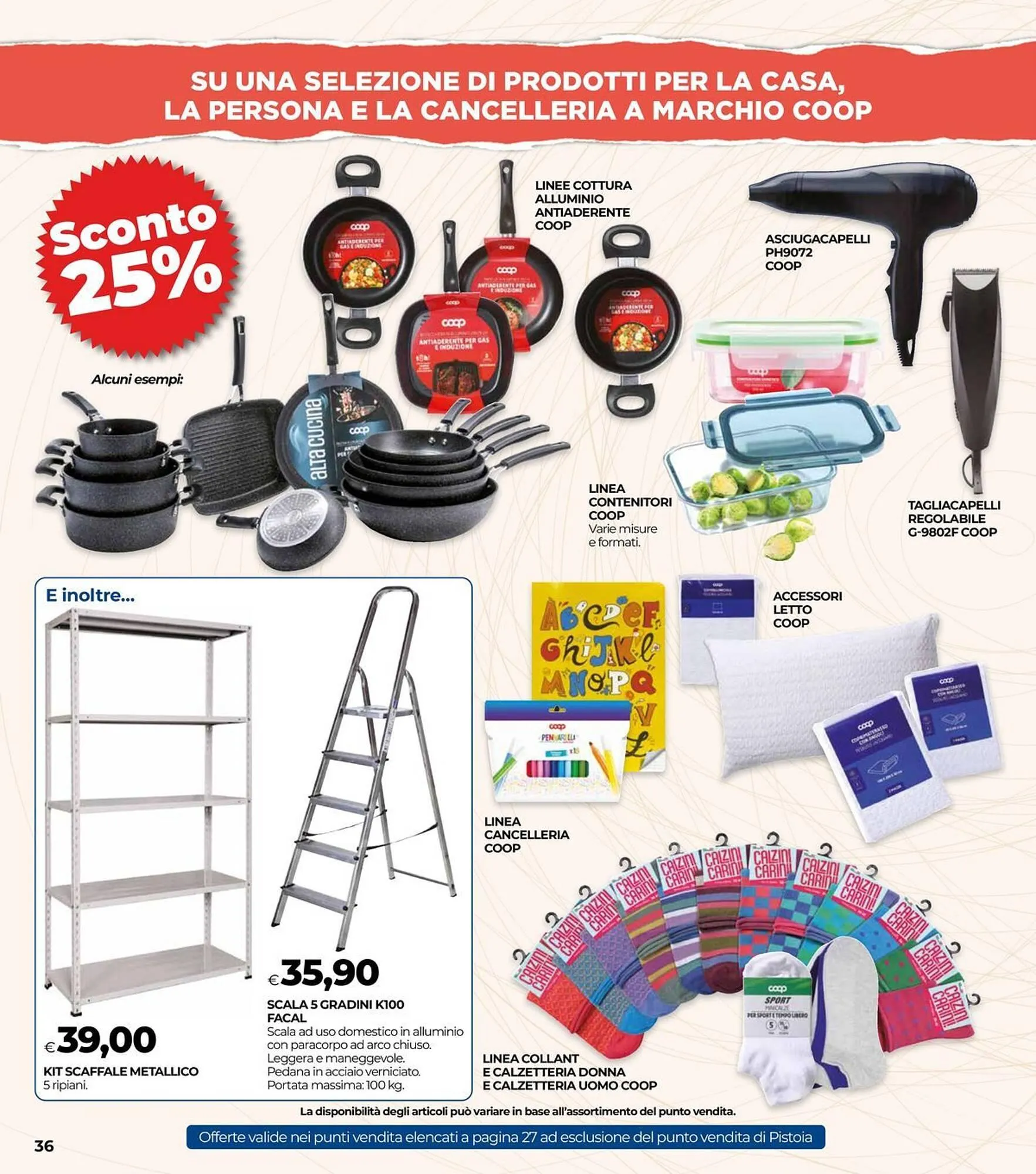 Volantino Unicoop da 12 marzo a 25 marzo di 2026 - Pagina del volantino 36