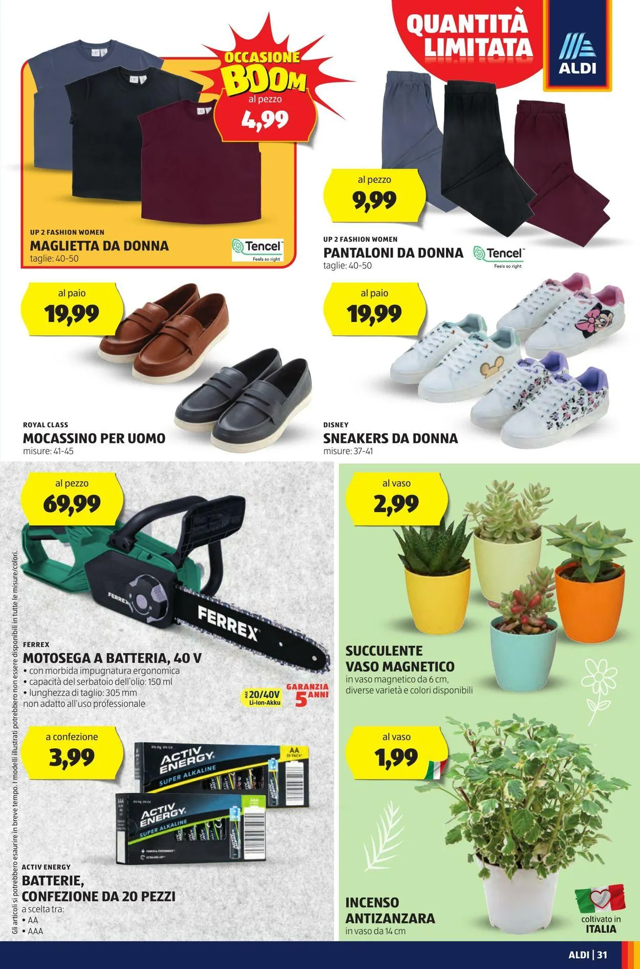 Aldi Volantino attuale da 2 giugno a 8 giugno di 2025 - Pagina del volantino 31