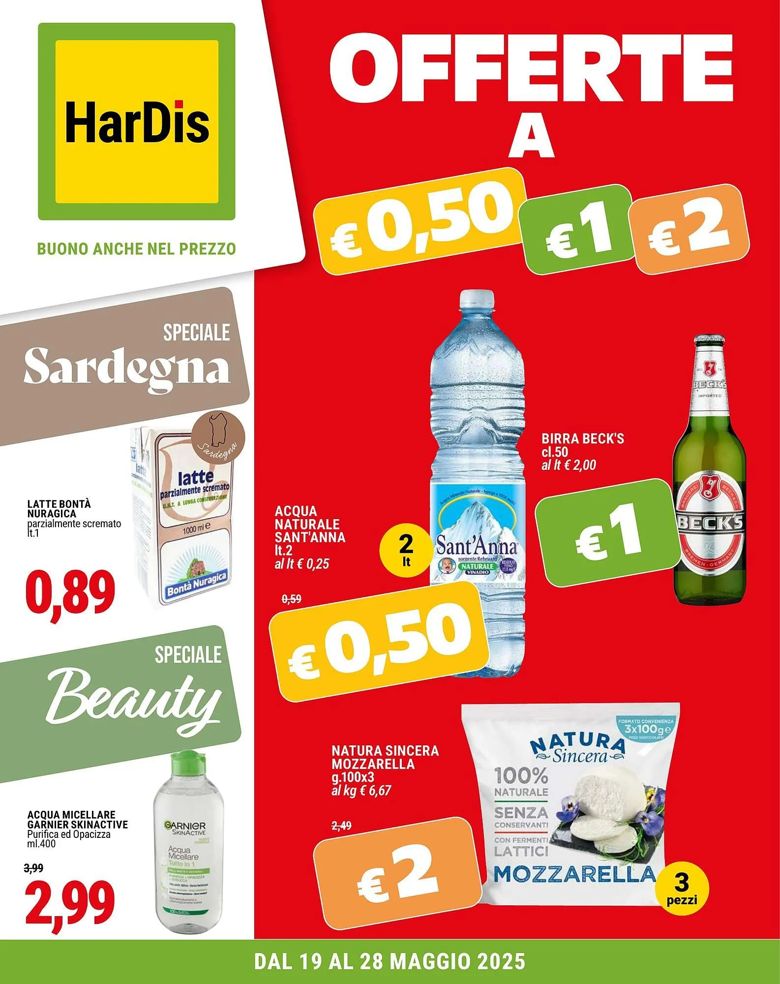 Volantino Hardis da 19 maggio a 28 maggio di 2025 - Pagina del volantino 1