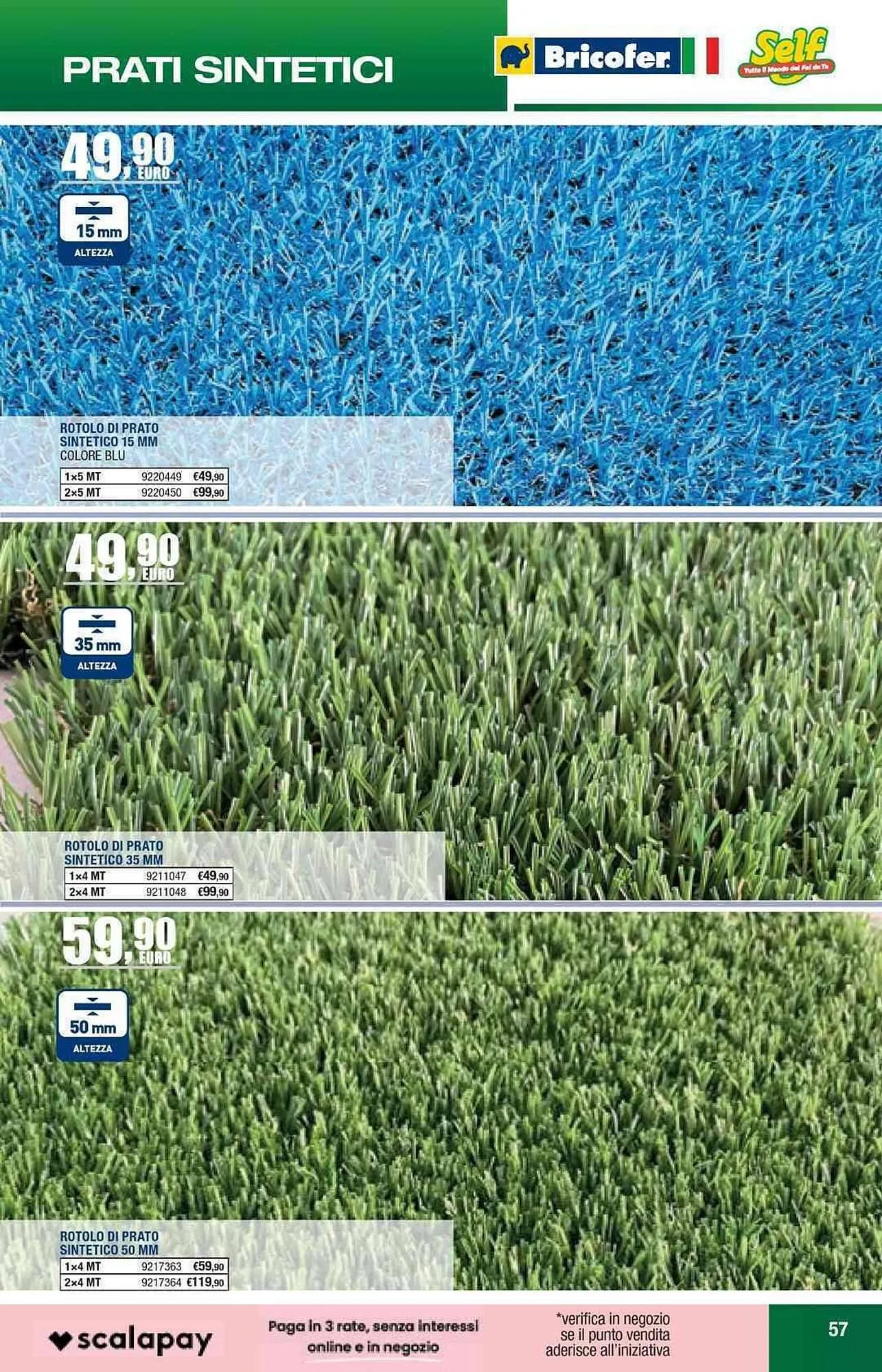 Volantino Self da 9 giugno a 31 agosto di 2025 - Pagina del volantino 57