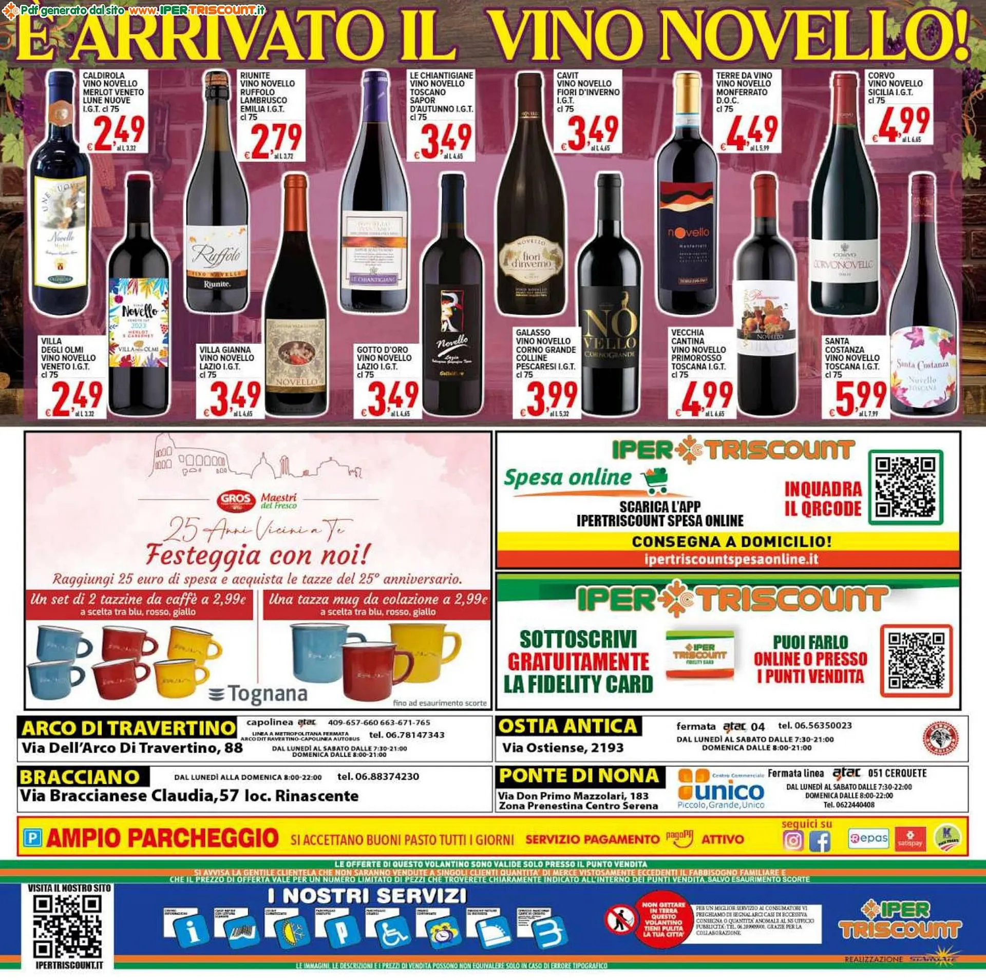 Volantino Iper Triscount da 3 novembre a 14 novembre di 2023 - Pagina del volantino 20