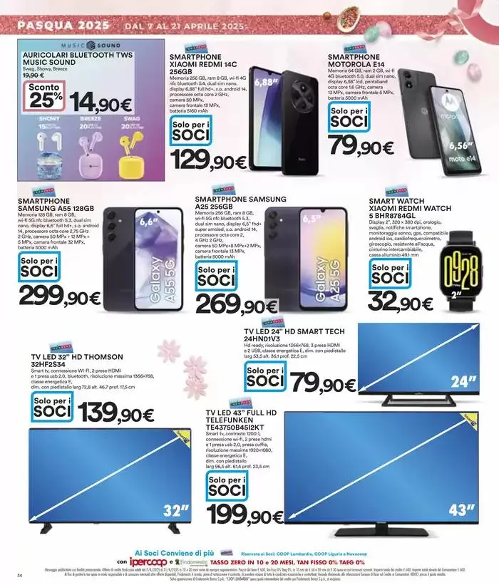 Buona Pasqua da 7 aprile a 21 aprile di 2025 - Pagina del volantino 34