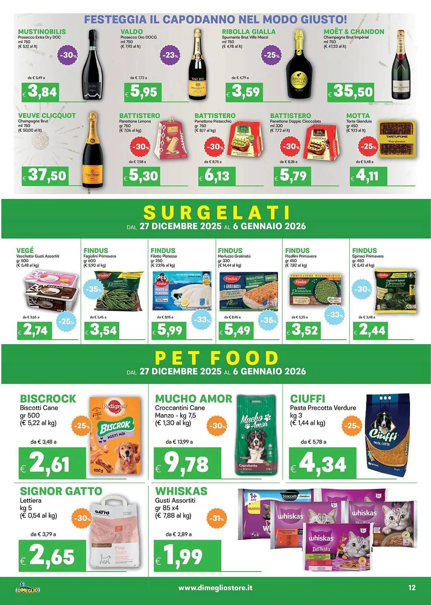 Volantino DiMeglio da 27 dicembre a 6 gennaio di 2026 - Pagina del volantino 12