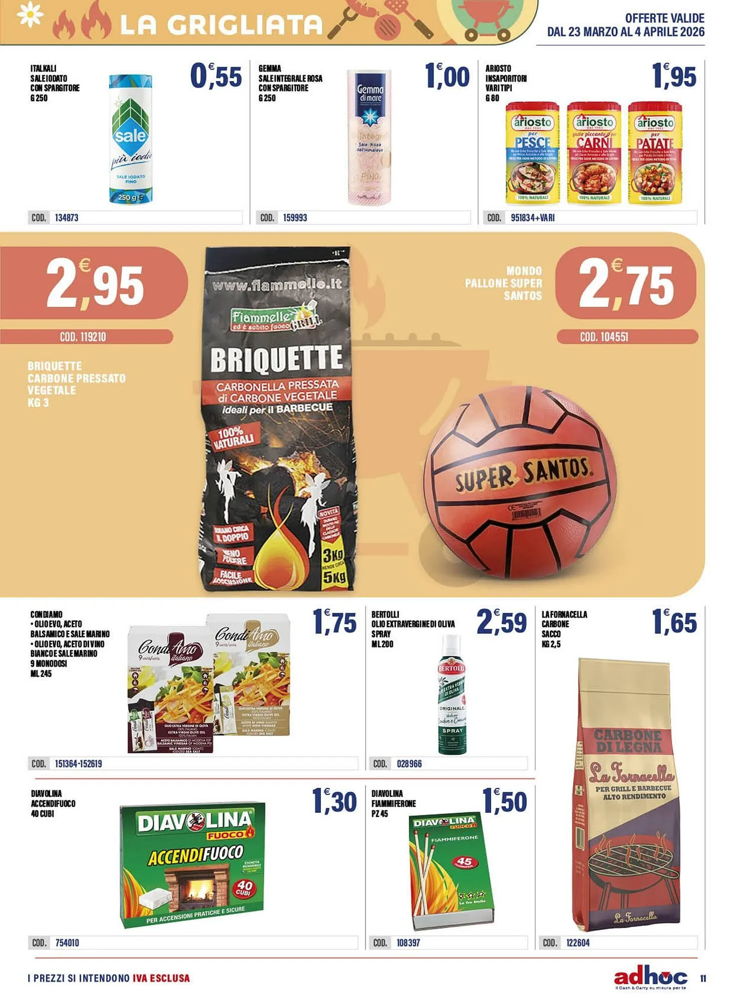Volantino Adhoc da 23 marzo a 4 aprile di 2026 - Pagina del volantino 11