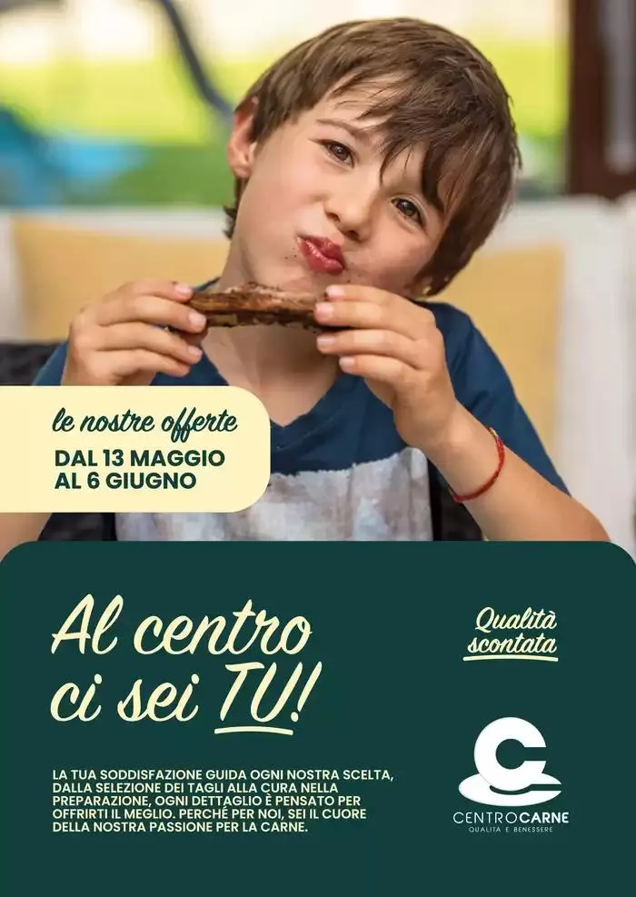 Al centro ci sei tu! da 14 maggio a 6 giugno di 2025 - Pagina del volantino 1