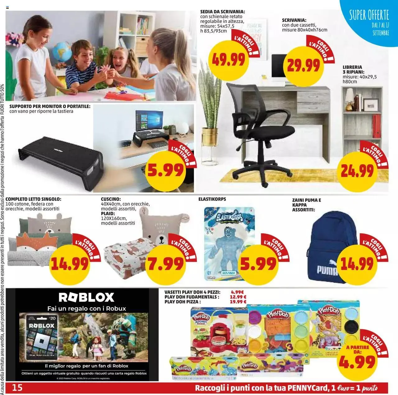 Volantino PENNY da 31 agosto a 10 settembre di 2023 - Pagina del volantino 15