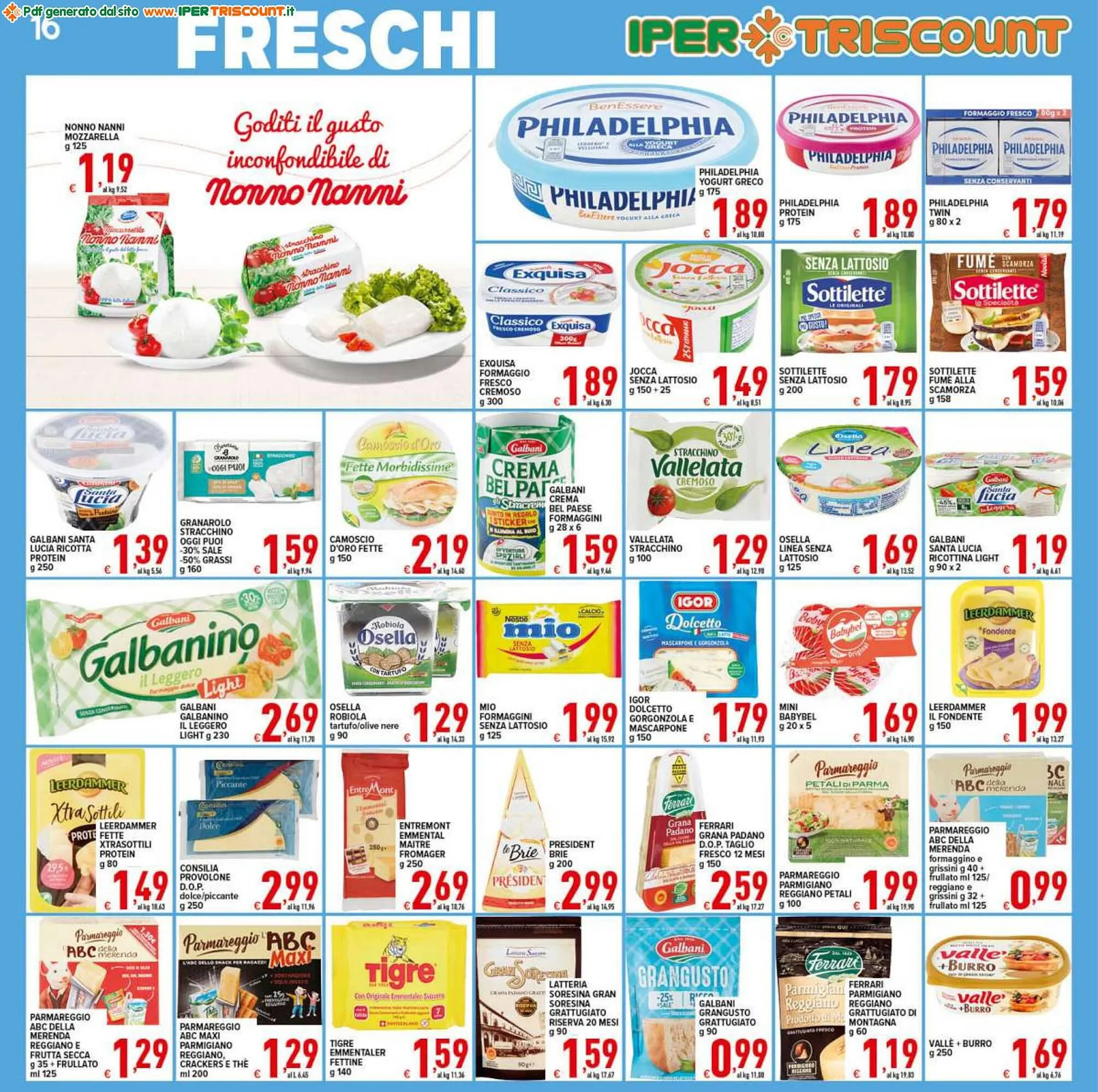 Volantino Iper Triscount da 13 settembre a 21 settembre di 2023 - Pagina del volantino 16