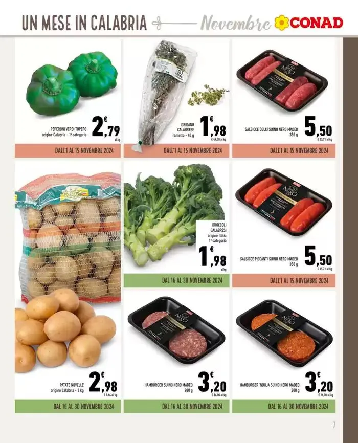 Un Mese in Calabria da 1 novembre a 30 novembre di 2024 - Pagina del volantino 7