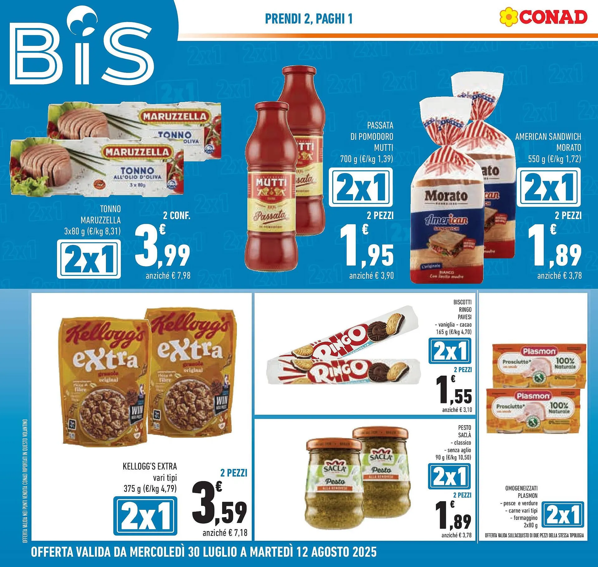 Volantino Conad da 29 luglio a 12 agosto di 2025 - Pagina del volantino 4