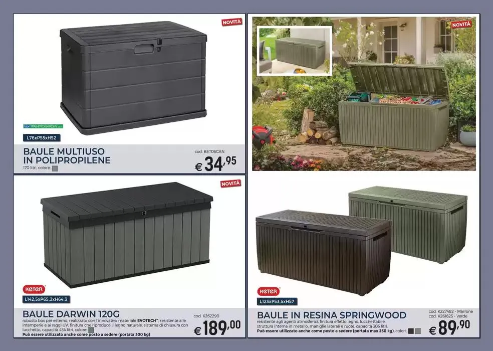 Casette e Bauli da 19 marzo a 22 settembre di 2025 - Pagina del volantino 4
