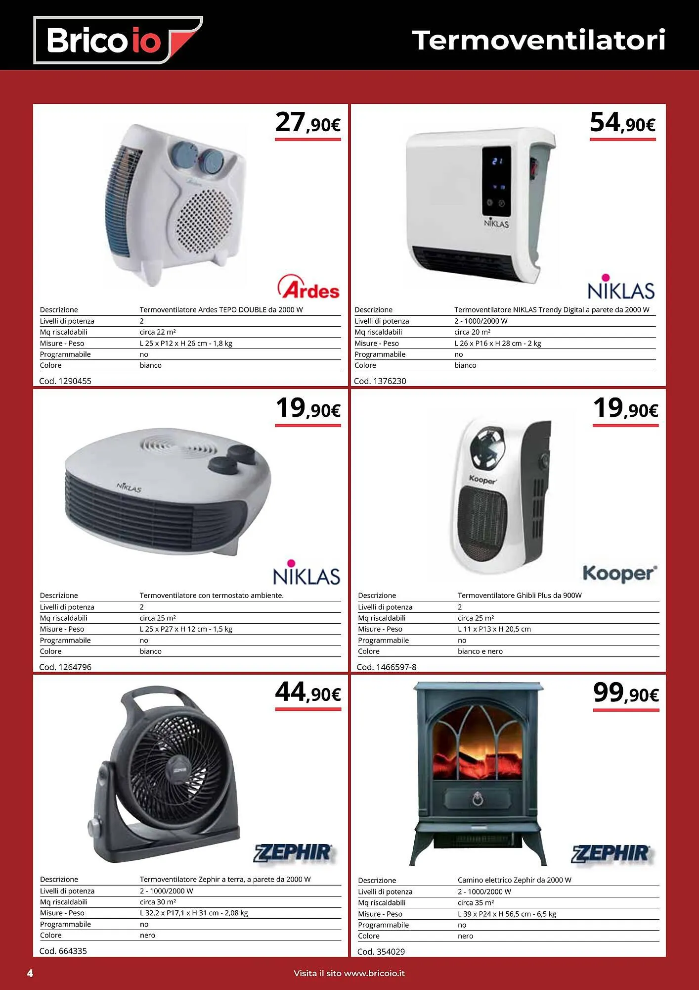 Volantino Brico Io da 28 novembre a 30 dicembre di 2023 - Pagina del volantino 4