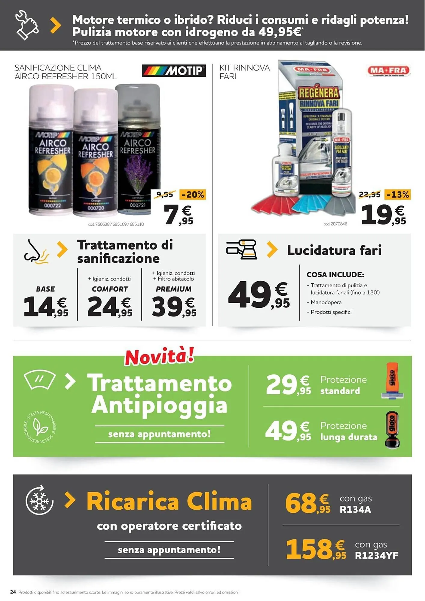Volantino Norauto da 27 luglio a 30 agosto di 2023 - Pagina del volantino 24