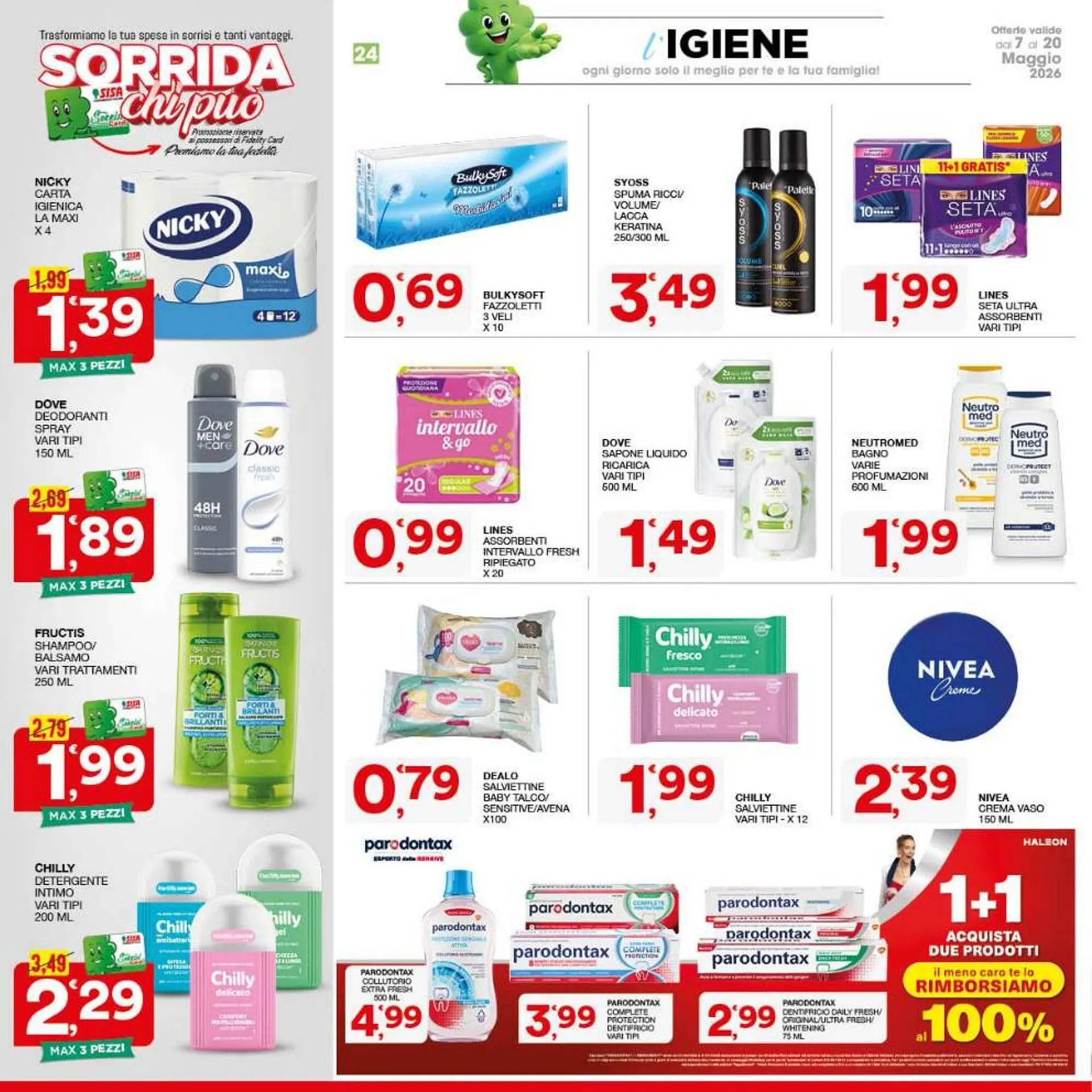 Volantino Sisa da 7 maggio a 20 maggio di 2026 - Pagina del volantino 24