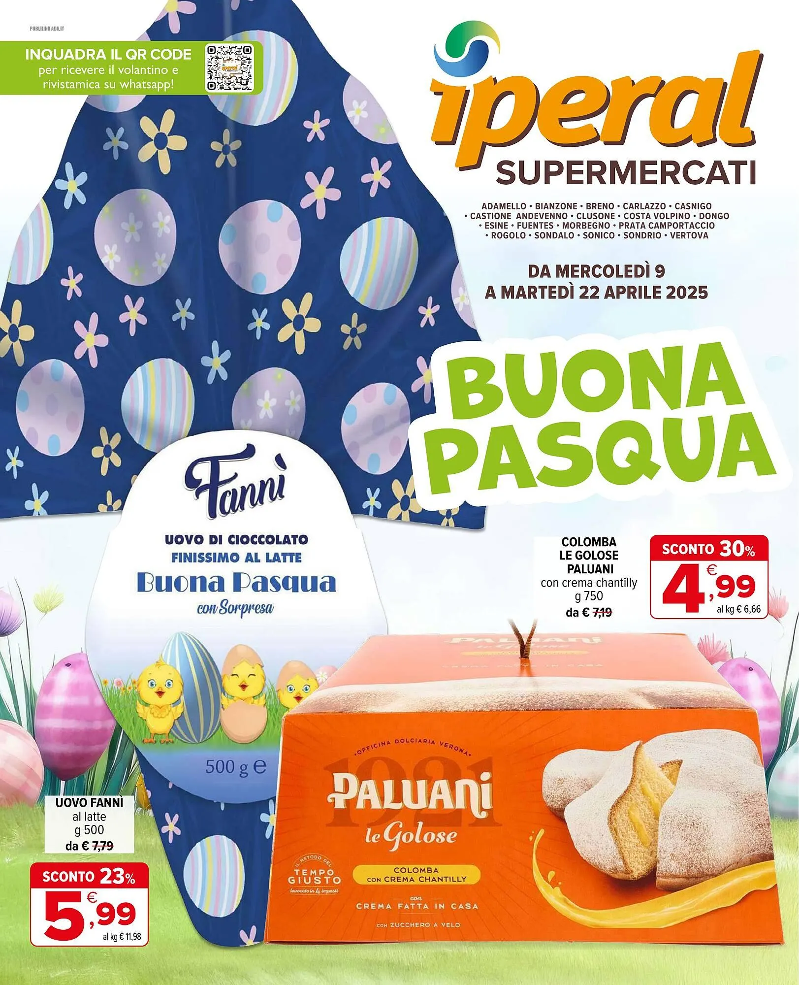Volantino Iperal da 9 aprile a 22 aprile di 2025 - Pagina del volantino 1