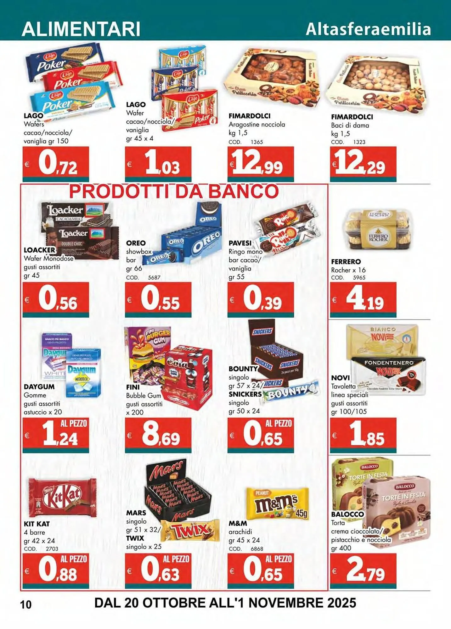 Volantino Altasfera da 20 ottobre a 1 novembre di 2025 - Pagina del volantino 10