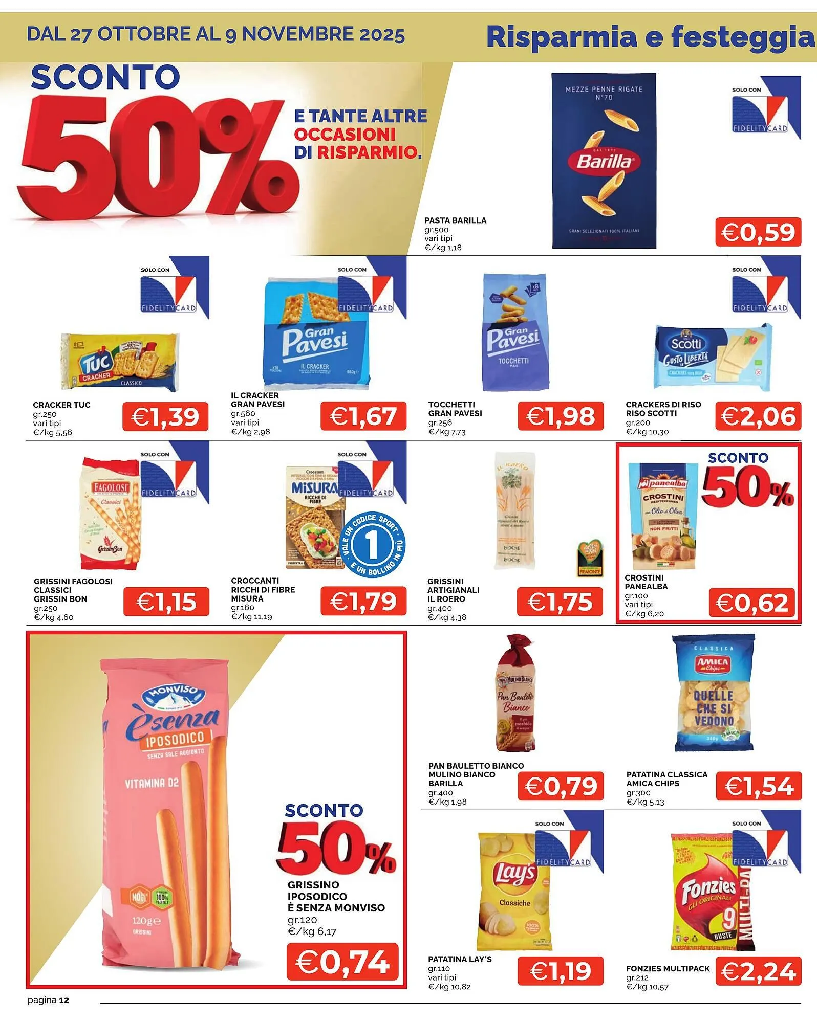 Volantino Mercatò Extra da 27 ottobre a 9 novembre di 2025 - Pagina del volantino 12