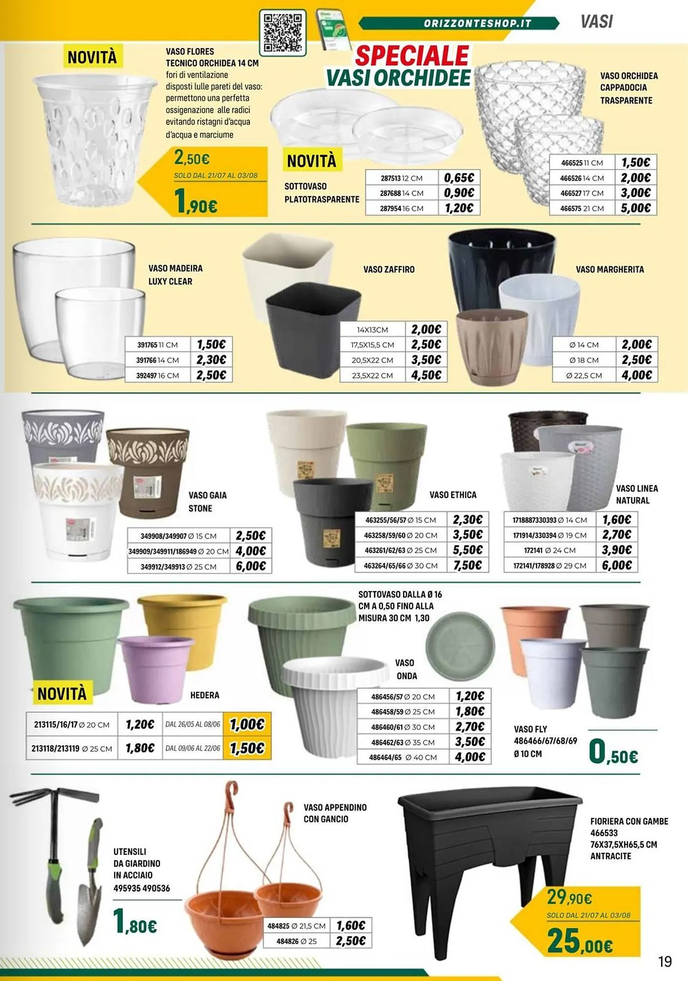 Volantino Orizzonte da 25 aprile a 12 ottobre di 2025 - Pagina del volantino 19