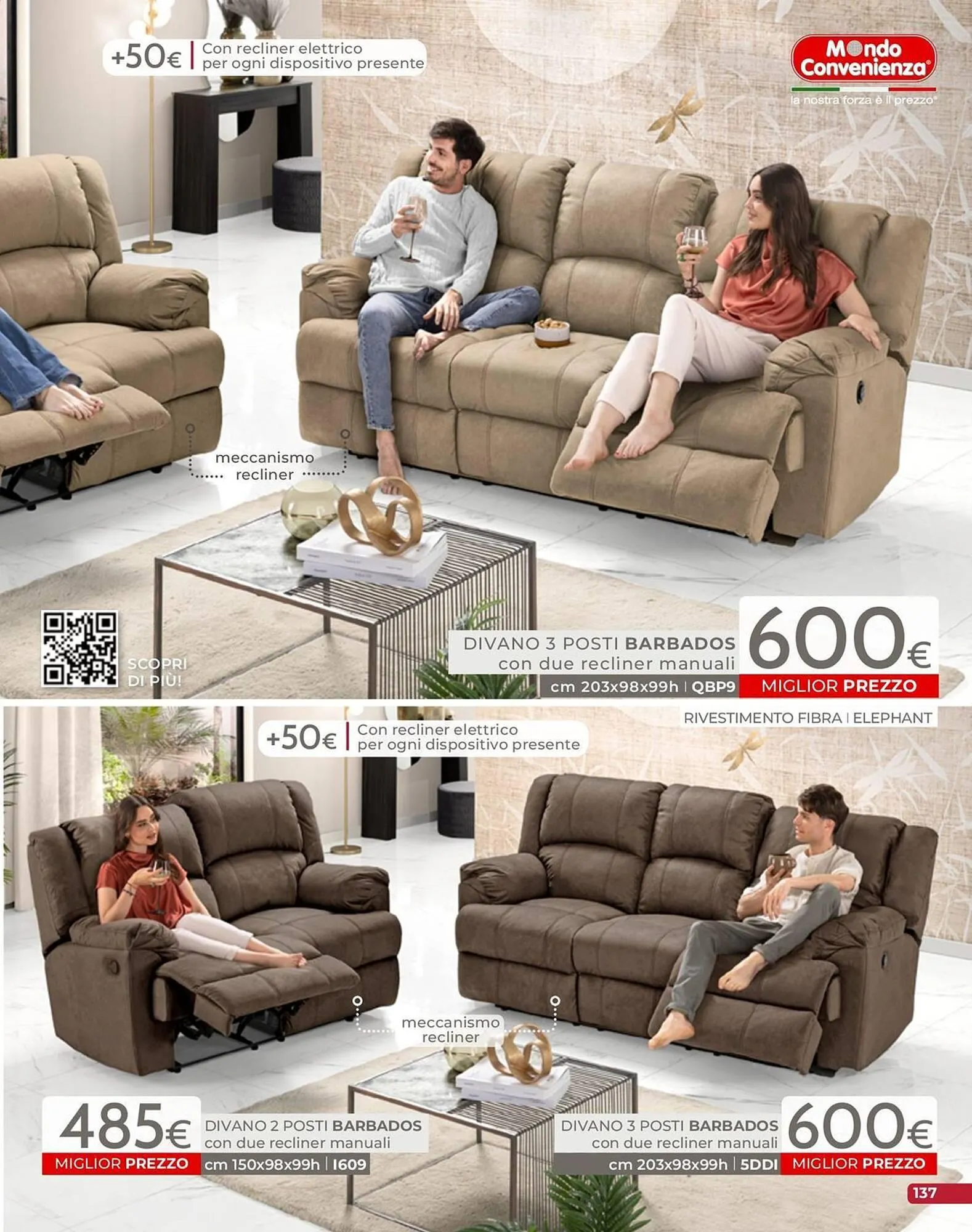 volantino Mondo Convenienza da 1 settembre a 31 dicembre di 2025 - Pagina del volantino 139