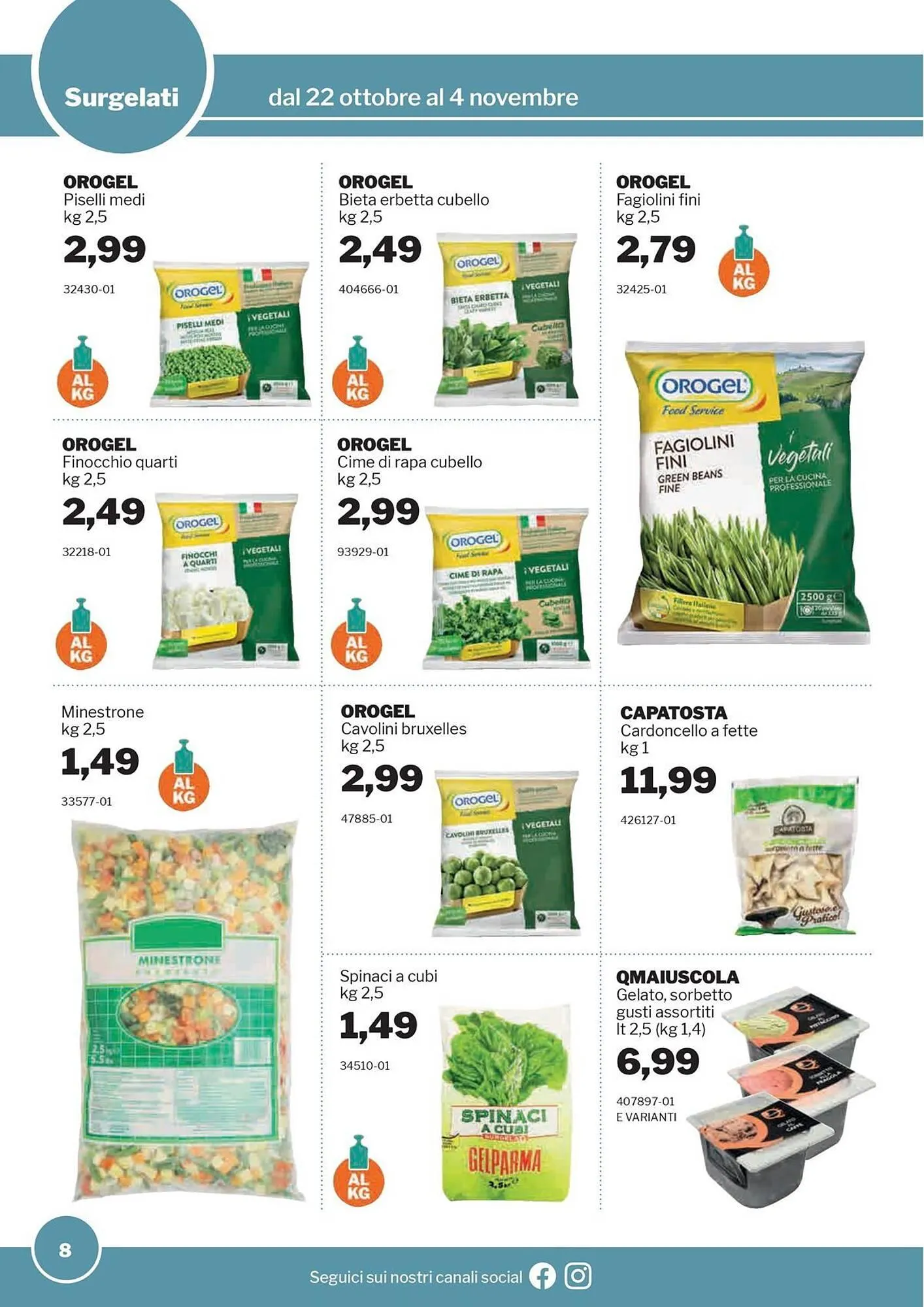 Volantino GrosMarket da 22 ottobre a 4 novembre di 2025 - Pagina del volantino 8