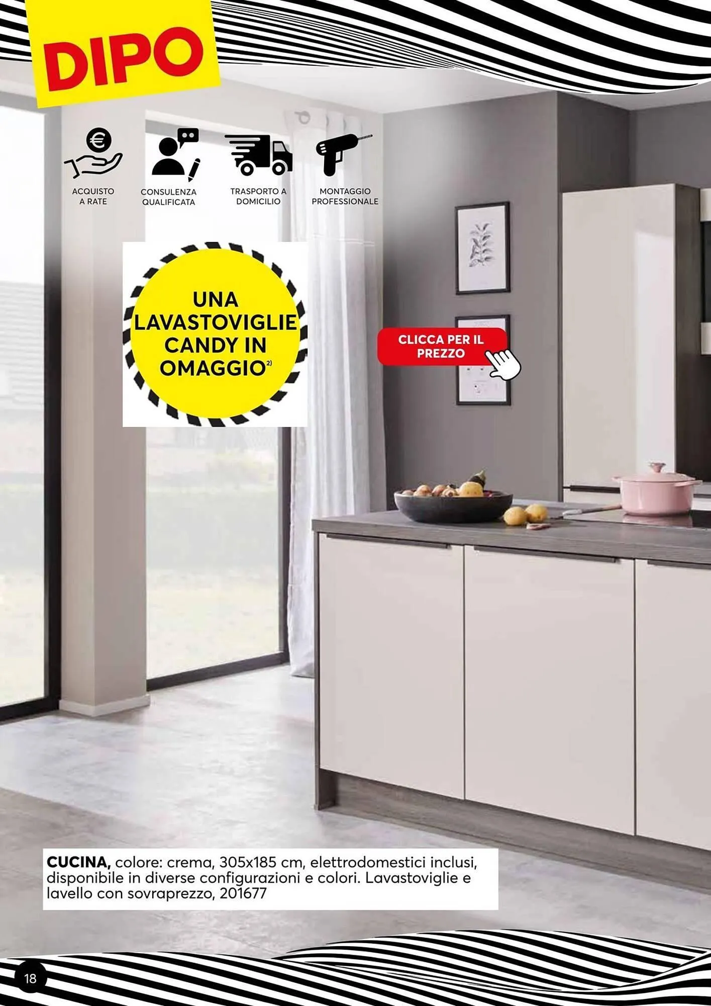 Volantino Dipo Arredamenti da 4 novembre a 18 novembre di 2025 - Pagina del volantino 18