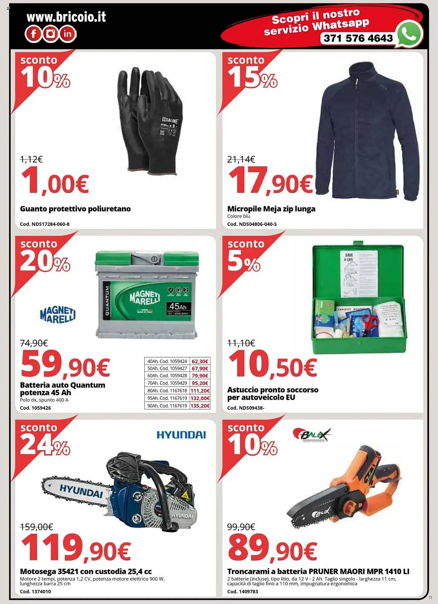 Volantino Brico Io da 7 gennaio a 3 febbraio di 2025 - Pagina del volantino 11