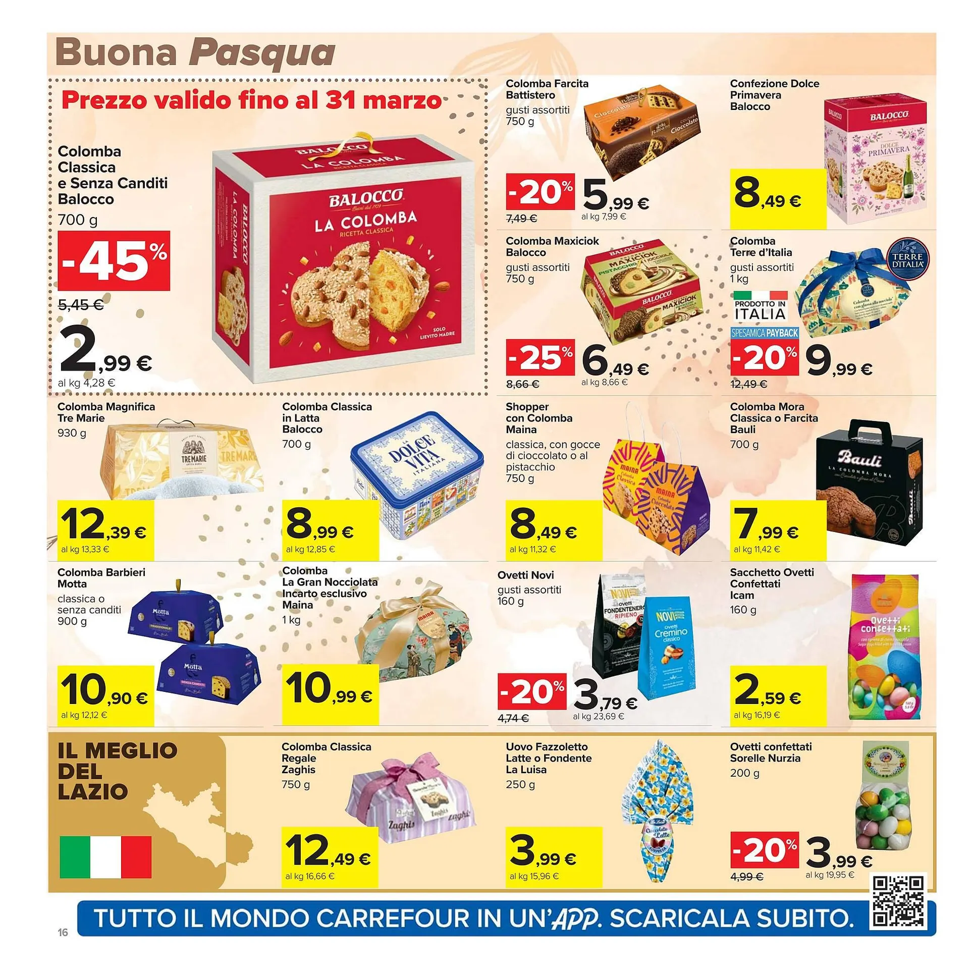 Volantino Carrefour da 24 marzo a 6 aprile di 2026 - Pagina del volantino 16
