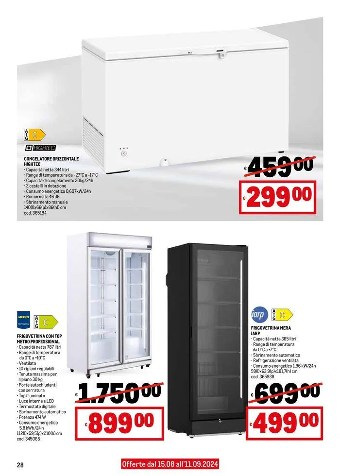 Offerte per te da 15 agosto a 28 agosto di 2024 - Pagina del volantino 28