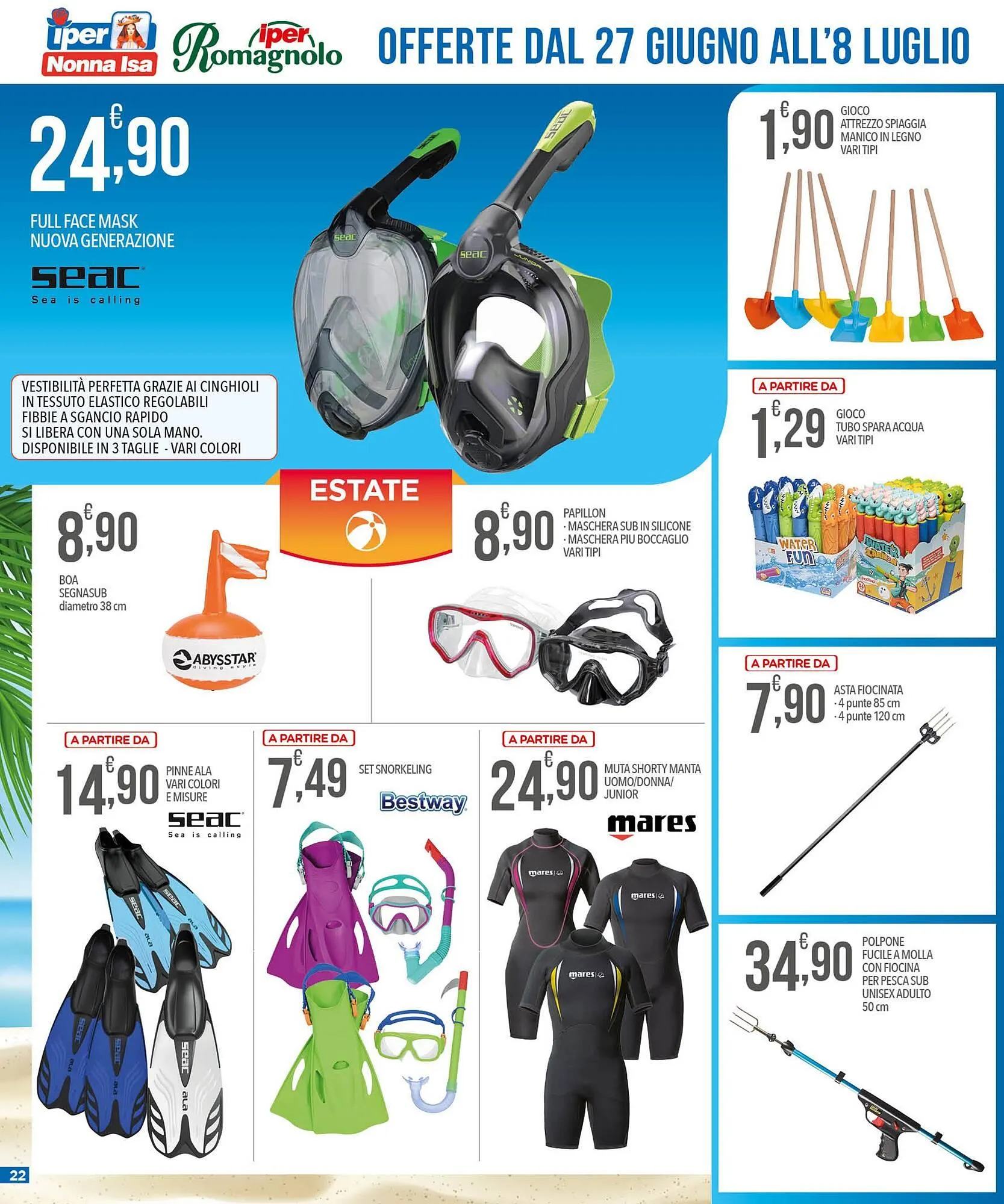 Volantino Iper Romagnolo da 27 giugno a 8 luglio di 2025 - Pagina del volantino 22