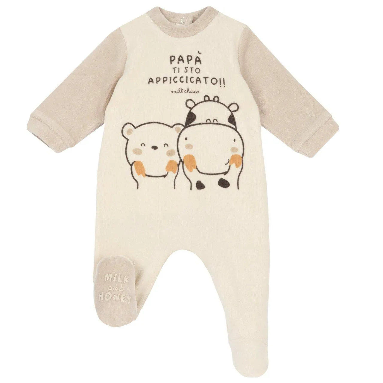 Tutina aperta dietro