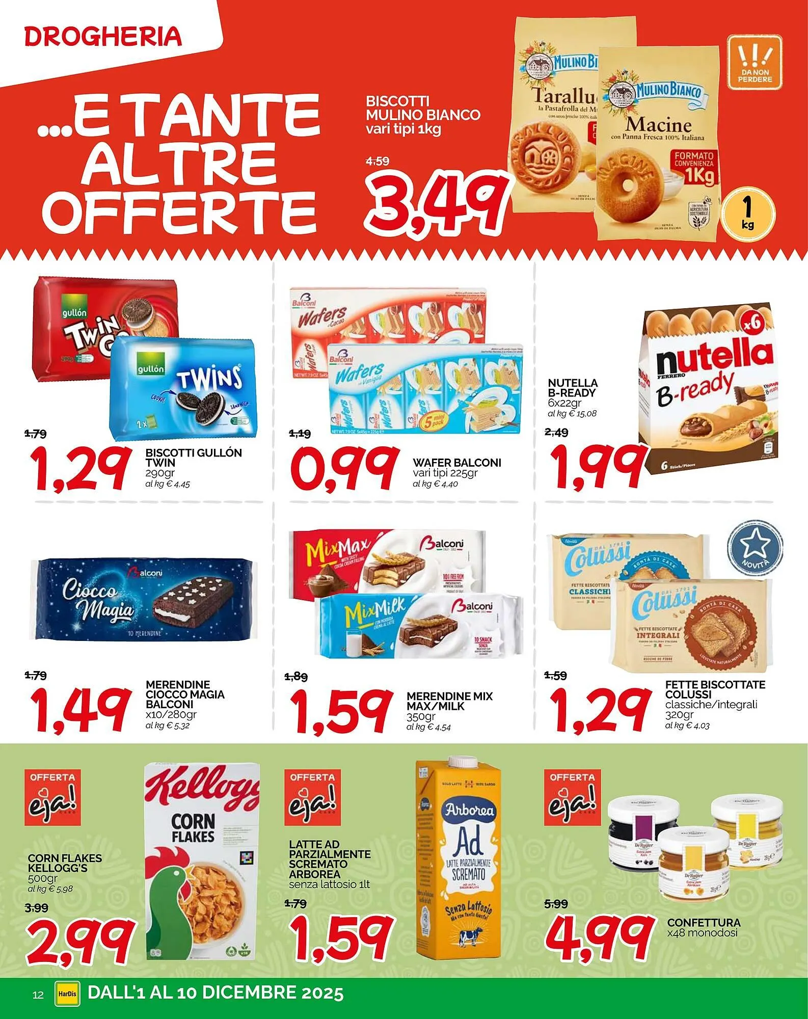 Volantino Hardis da 1 dicembre a 10 dicembre di 2025 - Pagina del volantino 12