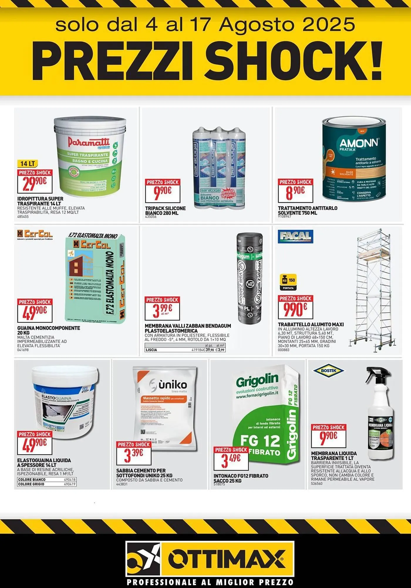 Volantino Ottimax da 4 agosto a 17 agosto di 2025 - Pagina del volantino 3